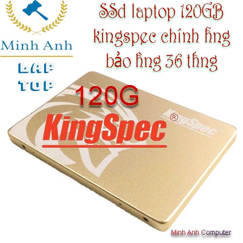 Ổ cứng SSD KingSpec P4 -120GB /sta lll 2.5 sản phẩm MỚI - Hàng Chính Hãng