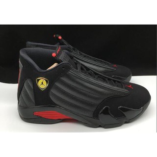 2018 Air Jordan 14 Last Shot Black Varsity Red Shoe