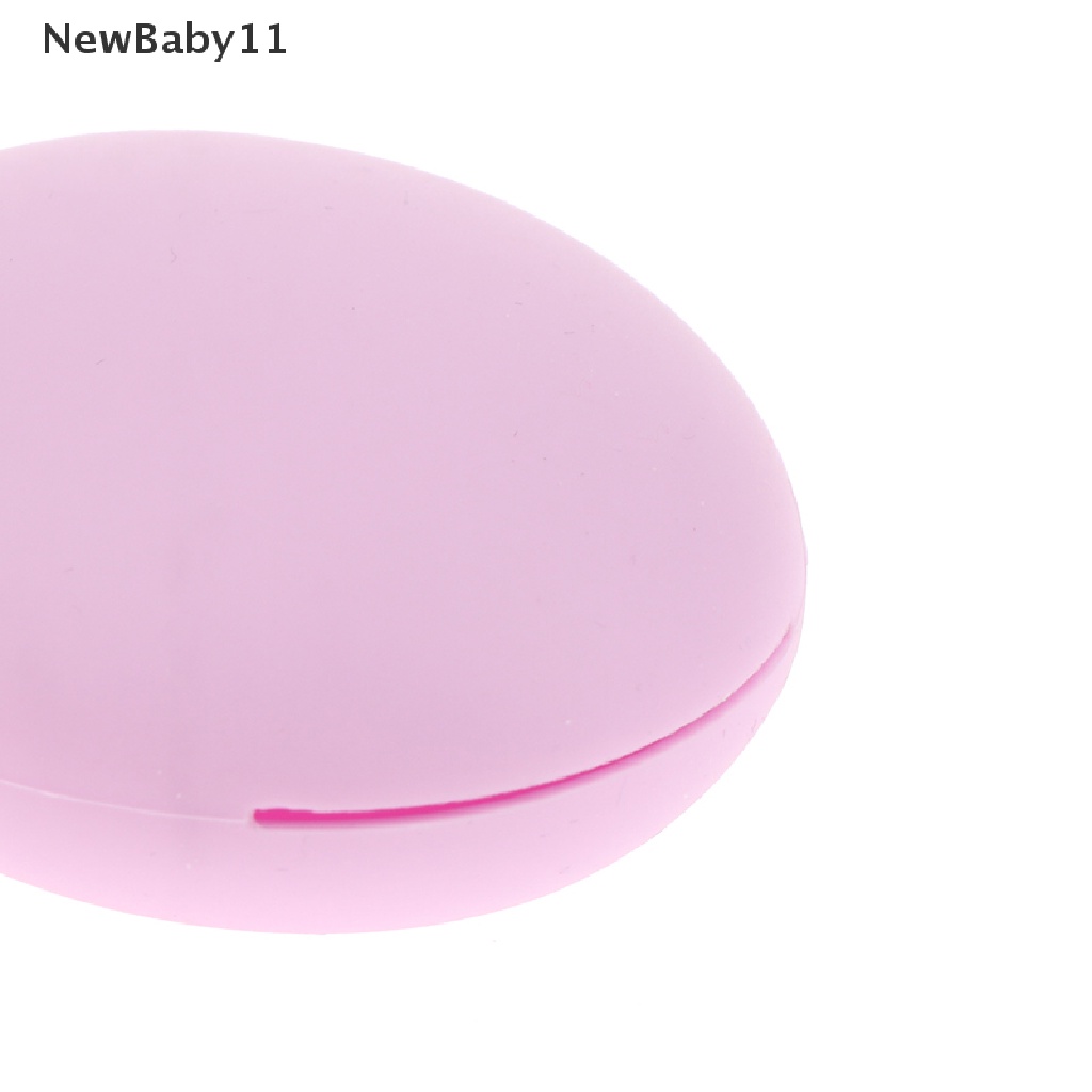 Bộ 3 Hộp Silicon Đựng Cọ Trang Điểm Chống Bụi Giá Đỡ