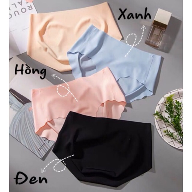 Quần Lót Lụa Không Đường May Vải Loại 1 Không Lọt Khe