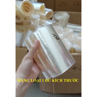 MÀNG CO PVC SẤY NHIỆT LOẠI XỊN , MÀNG CO size từ 15.5 đến 19.5cm