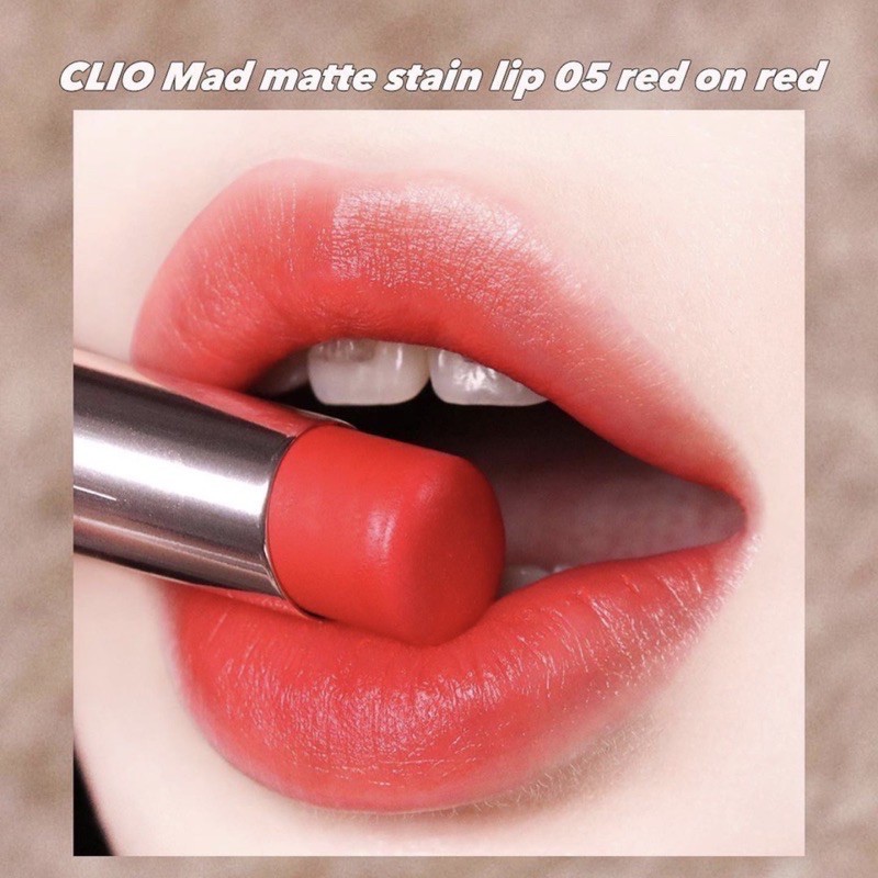 SON THỎI CLIO 𝗠𝗔𝗗 𝗠𝗔𝗧𝗧𝗘 𝗦𝗧𝗔𝗜𝗡 𝗟𝗜𝗣𝗦 🌸 | BigBuy360 - bigbuy360.vn