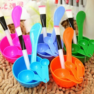 Bộ dụng cụ bát trộn đắp mặt nạ chăm sóc da