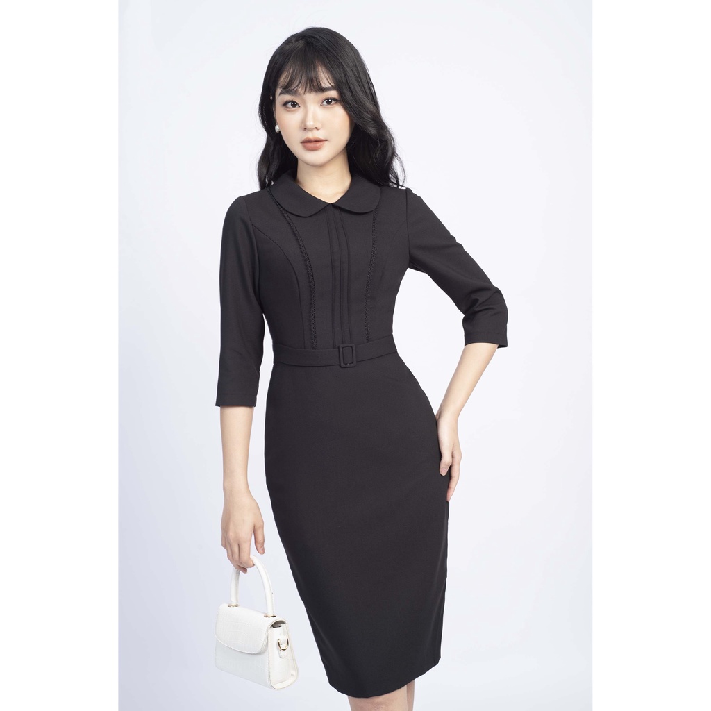 Đầm ôm, tay lỡ, kẹp ren MMOutfit M-DA070721292