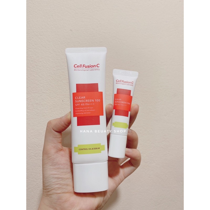 Full size-Kem chống nắng cell fusion C LASER SUNSCREEN SPF 50+ PA+++