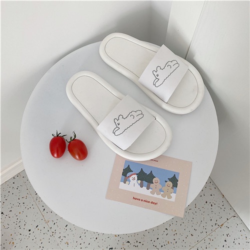 IELGY Sandal Đế Dày Phong Cách Nhật Bản Dễ Thương Cho Nữ