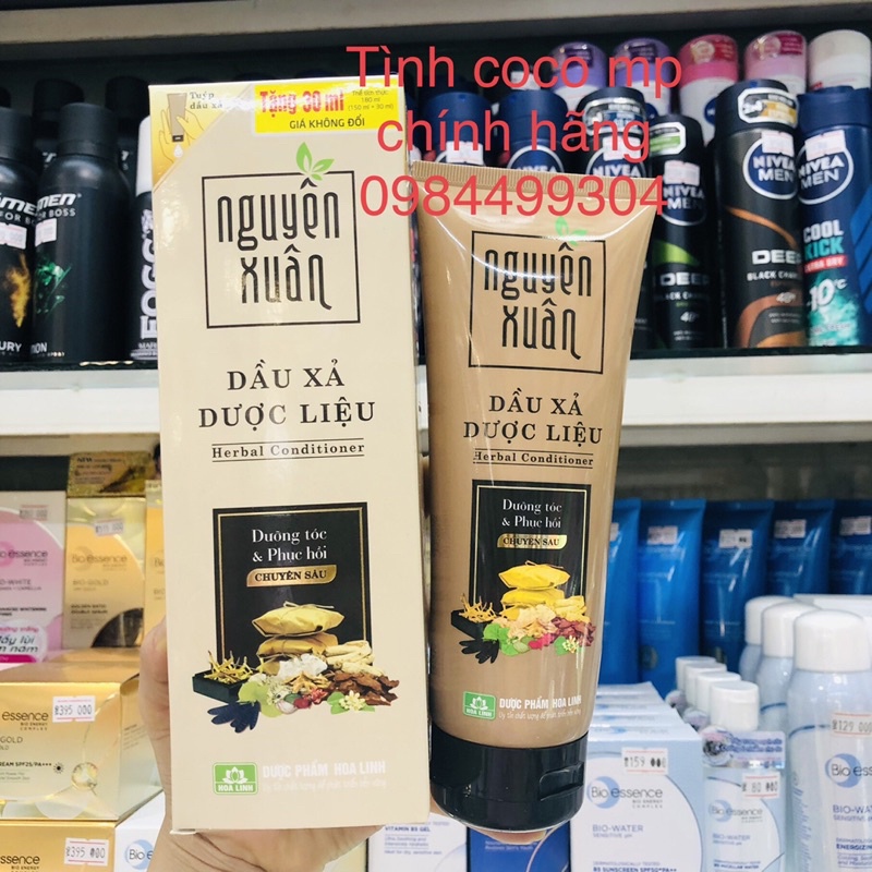 Dầu xả Nguyên Xuân 150ml,dưỡng tóc chuyên sâu, giúp mượt tóc suôn mềm dễ chải, tự tin bồng bềnh,phục hồi tóc khô xơ