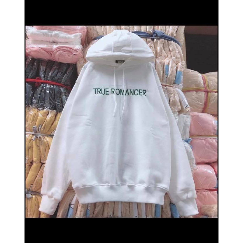 Áo đôi nam nữ Hoodie nỉ mặc mùa đông Unisex chữ Romancer ( Hàng loại đẹp)