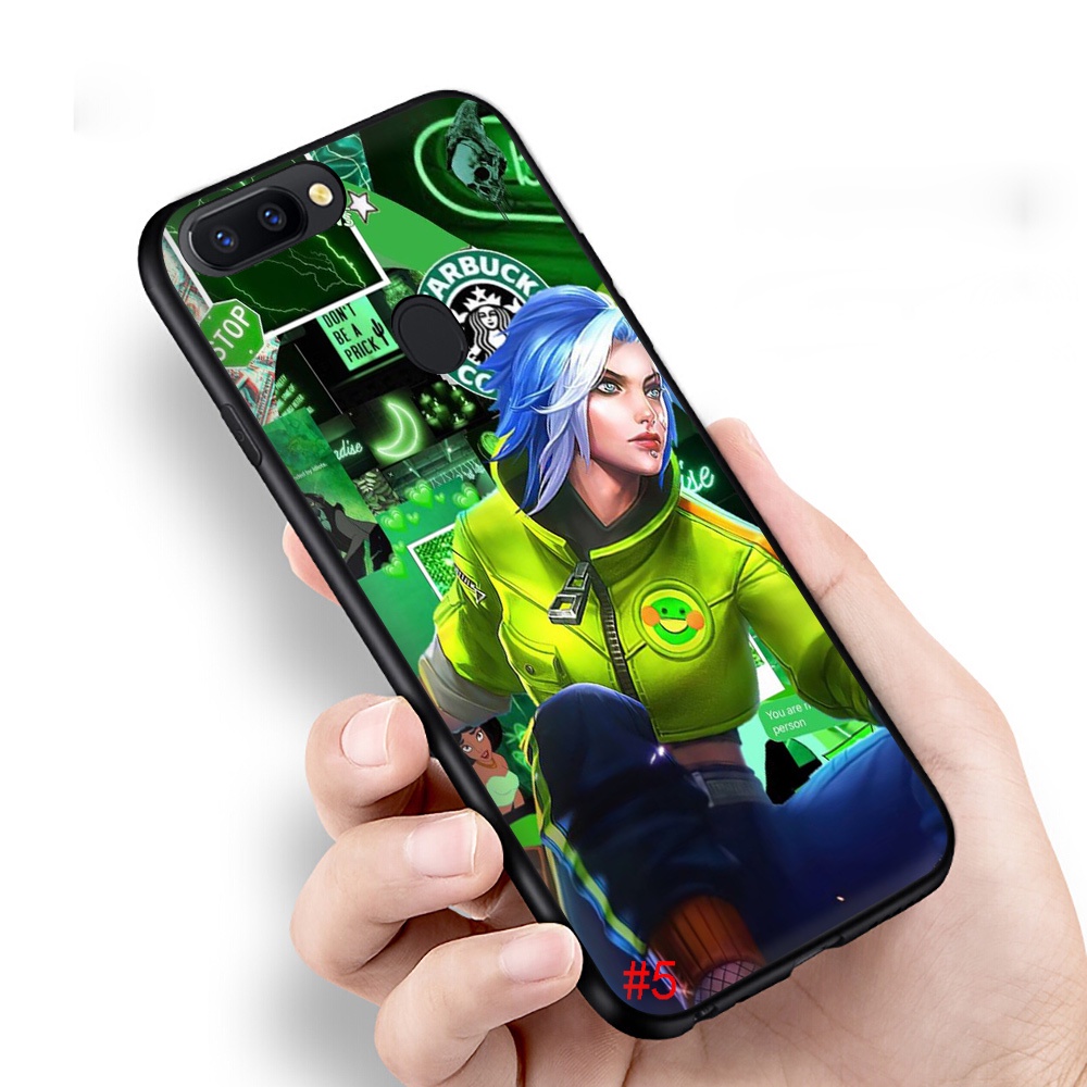 Ốp Điện Thoại Silicon Mềm Hình Game Mobile Legends Lu41 Cho Oppo A1K A91 F15 A15 R9 A15S F1 Plus R9S R15 A9 2019 F11 R17 Pro