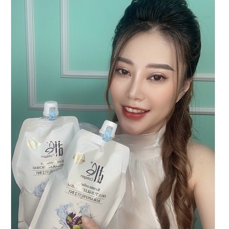 KEM HẤP Ủ TÓC COLLAGEN DL BƯỞI BỒ KẾT 500ML CHÍNH HÃNG - PHỤC HỒI TÓC HƯ TỔN - KHÔ XƠ - CHẺ NGỌN