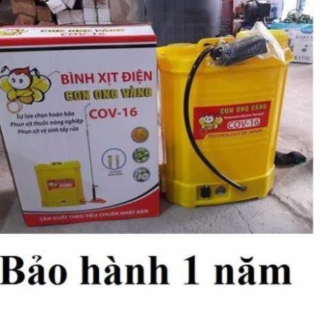 Bình xịt con ong vàng COV16 Máy phun thuốc trừ sâu bằng điện