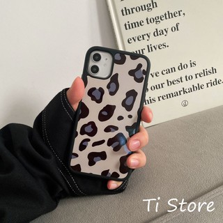 Ốp Lưng Da Báo Gray iP [ TI STORE ]