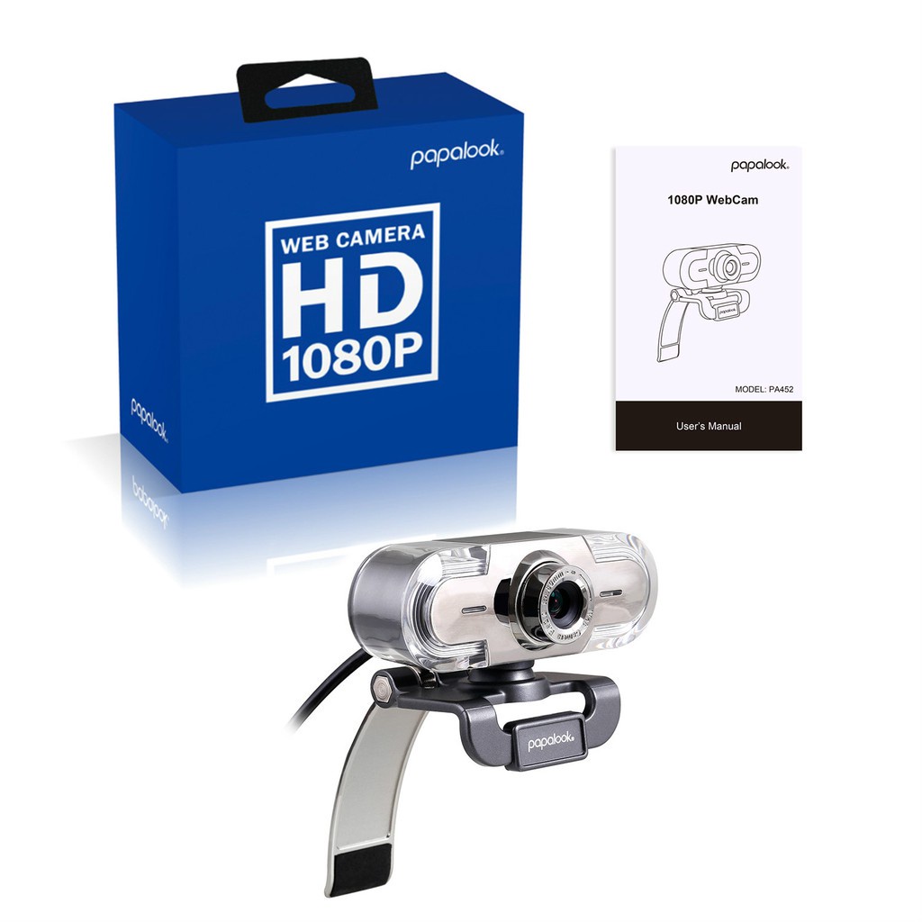 Webcam Pa452 1080p Tích Hợp Micro Cho Windows 7 / 8 / 10 / Xp / Mac Os / Mac | BigBuy360 - bigbuy360.vn