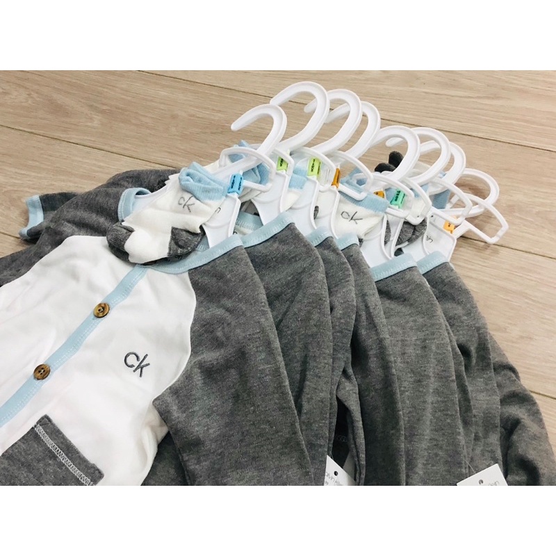 Bộ bé trai cotton len siêu xinh