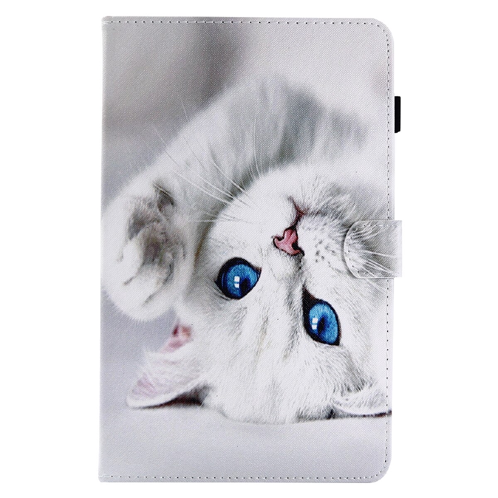 Cute Cat Case for Samsung Galaxy Tab A 8.0 2017 SM-T380 SM-T385 Cover Painted Soft Shockproof  Smart Tablet Shell