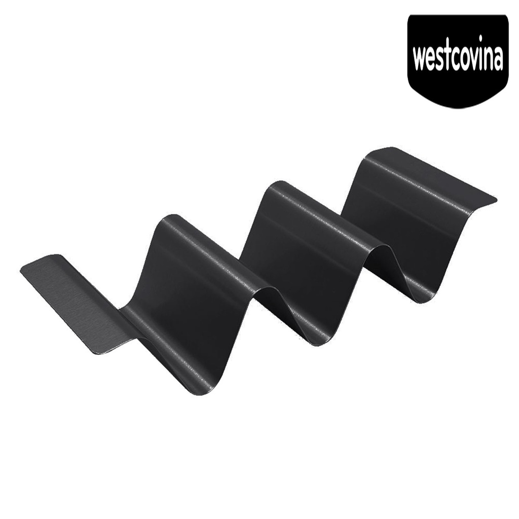 [Hot]☀ Giá Đỡ Bánh Taco Hình Sóng Bằng Thép Không Gỉ