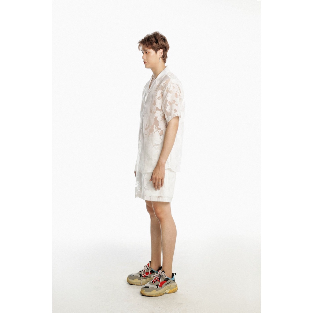 Quần Short Hoa Lưới