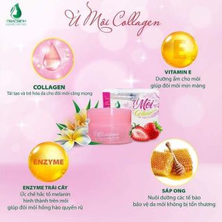 ủ môi colagen mỹ phẩm  NGÂN BÌNH