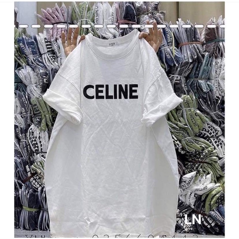 Áo phông chữ CELIN DA6