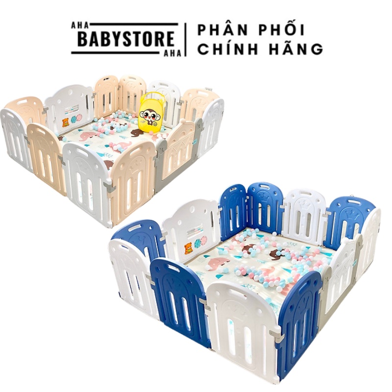 Quây cũi nhựa hình vương miện 9BABY