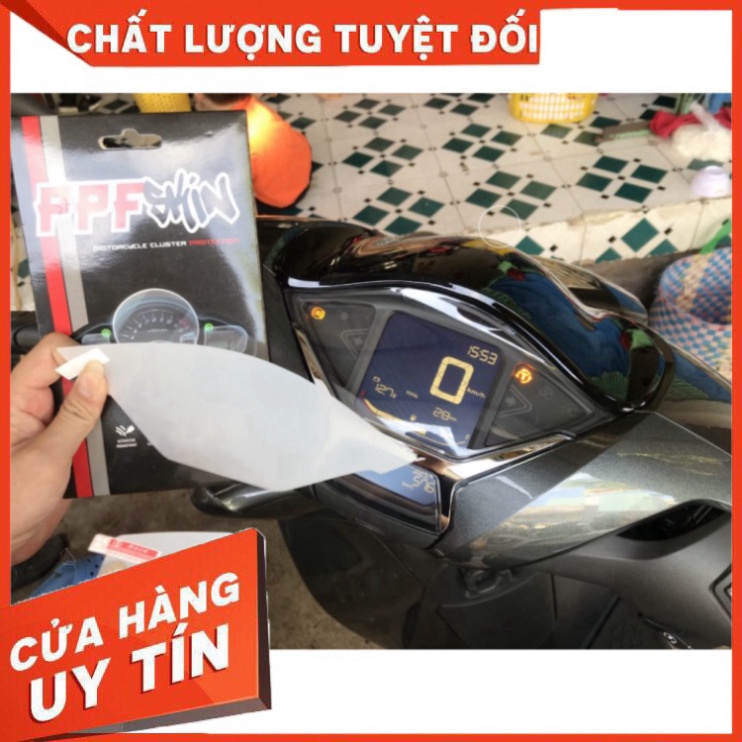 Miếng dán PPF bảo vệ mặt đồng hồ xe Honda Sh 125/ 150 – Sh 2020 – Sh 2021 – Sh 2022 chống trầy xước màn hình