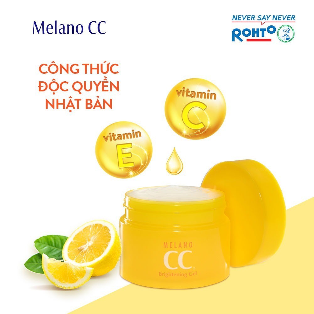 Gel Dưỡng Melano CC Sáng Da, Mờ Thâm Sạm & Đốm Nâu 100g