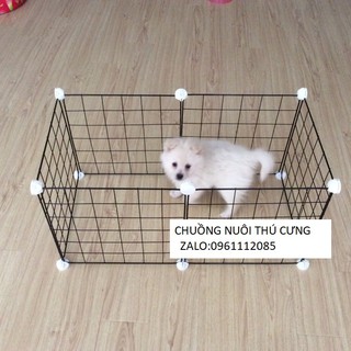 chuồng chó mèo lắp ghép 6 miếng lớn 45*35cm