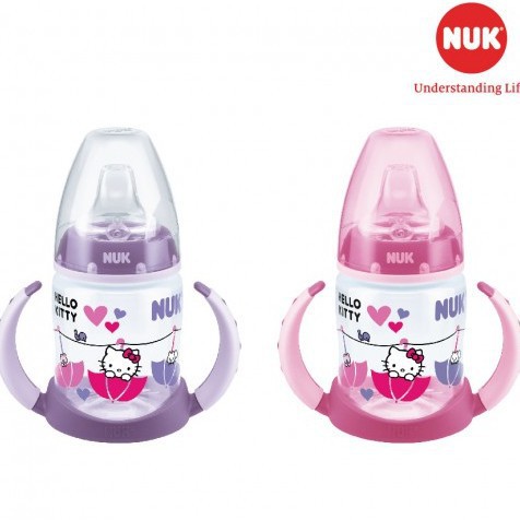 Bình tập uống NUK PP Hello Kitty 150ml