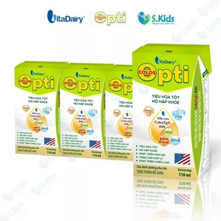 Thùng 48 hộp sữa bột pha sẵn Colos opti 110ml