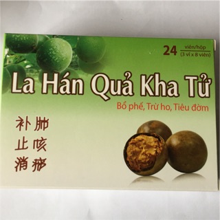 La Hán Quả Kha Tử (bổ phế ,trừ ho, tiêu đờm )