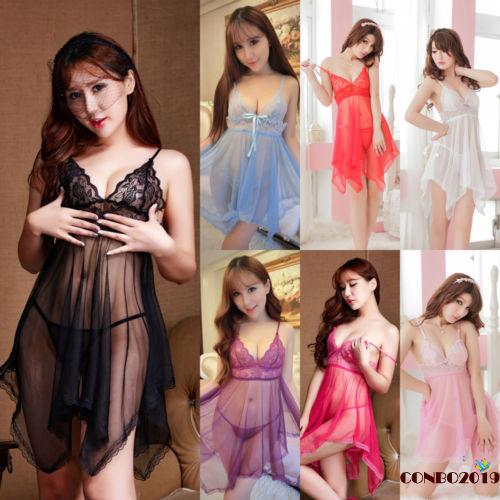 Đầm Ngủ Ren Gợi Cảm Cho Nữ