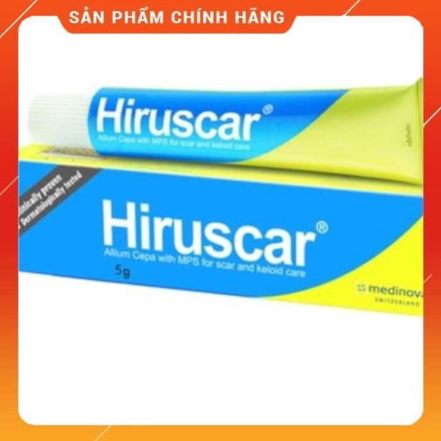 GEL HỖ TRỢ LÀM MỜ SẸO -Hiruscar Gel Allium Cepa With Mps For Scar And Keloid Care - 5g, 20g