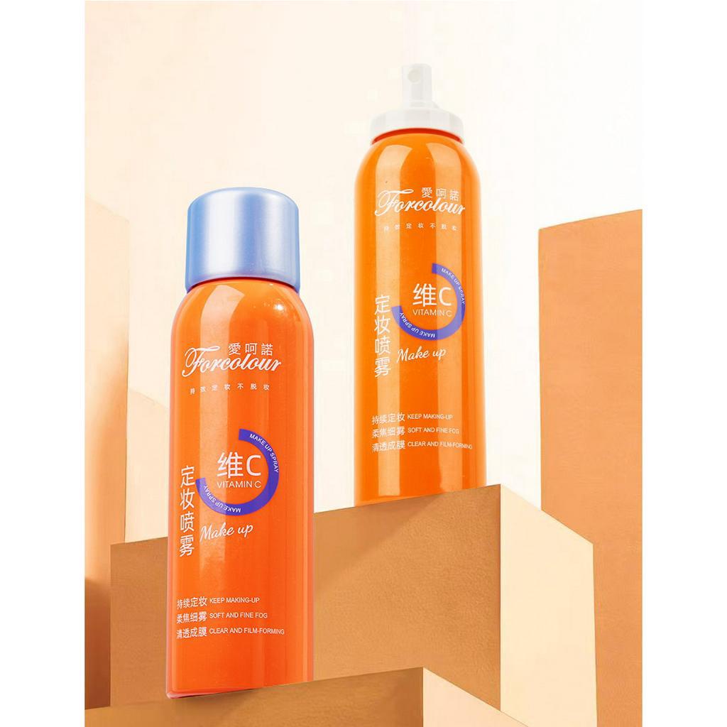 Xịt khoáng cố định lớp trang điểm Forcolour Vitamin C dưỡng ẩm kiềm dầu lâu trôi 150ml