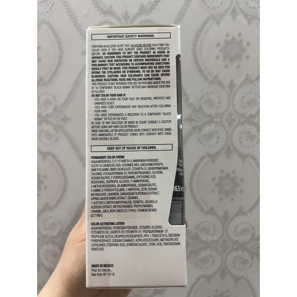 Thuốc nhuộm phủ chân tóc bạc /dặm chân tóc bạc  Clairol Root Touch-Up Màu : 4R sẫm màu nâu/ đỏ nâu