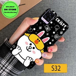 Ốp lưng Vivo V20 - V21 - V20 Pro - Y20 - Y20S - Y51 2020 in hình gấu brown và thỏ cony đáng yêu, ngộ nghĩnh.