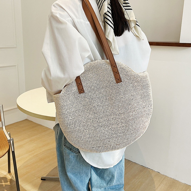 Túi Xách Đan Rơm Handmade Thời Trang Mùa Hè Cho Nữ