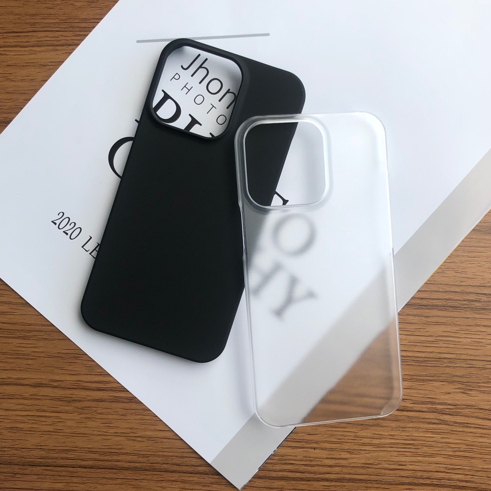 Ốp điện thoại PC cứng nhám siêu mỏng chống bám vân tay thích hợp cho Iphone 13 13Mini 13pro Pro Max