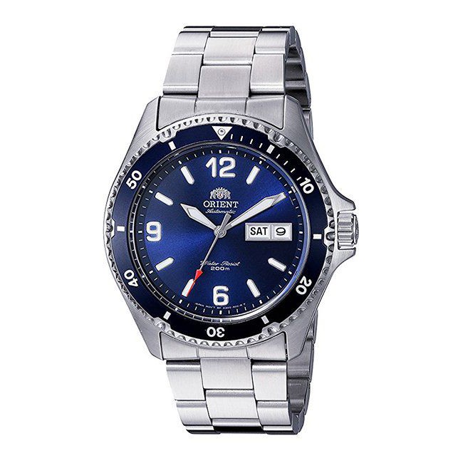 Đồng hồ nam dây thép ORIENT RAY RAVEN II FAA02002D9 chính hãng - Automatic - Chống n