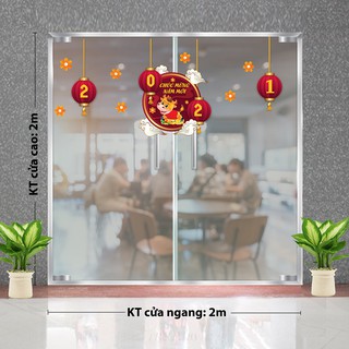 DECAL TRANG TRÍ TẾT 2021 SỐ 99