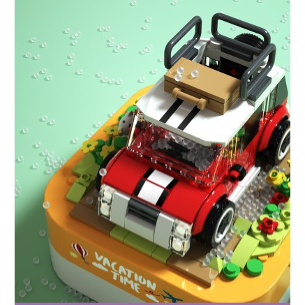 Mô hình lắp ráp, đồ chơi Hộp nhạc nanoblock JAKI