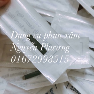 Lưỡi khắc chữ U đen (10 chiếc)