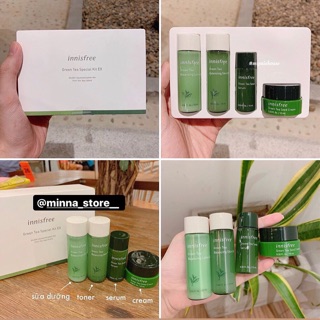 SET DƯỠNG DA TRÀ XANH INNISFREE GREEN TEA SPECIAL KIT