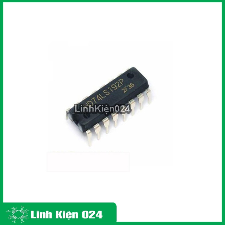 Chíp 74LS192 Decade Up/Down Counter with Clear DIP16