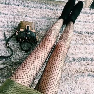 Quần tất lưới ulzzang