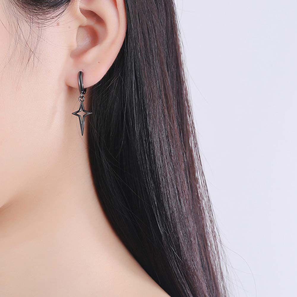 Bông Tai Ngôi Sao / Thánh Giá Bằng Kim Loại Độc Đáo Thời Trang|Bông Tai Ngôi Sao / Thánh Giá Màu Sắc Thời Trang Cho Nữ