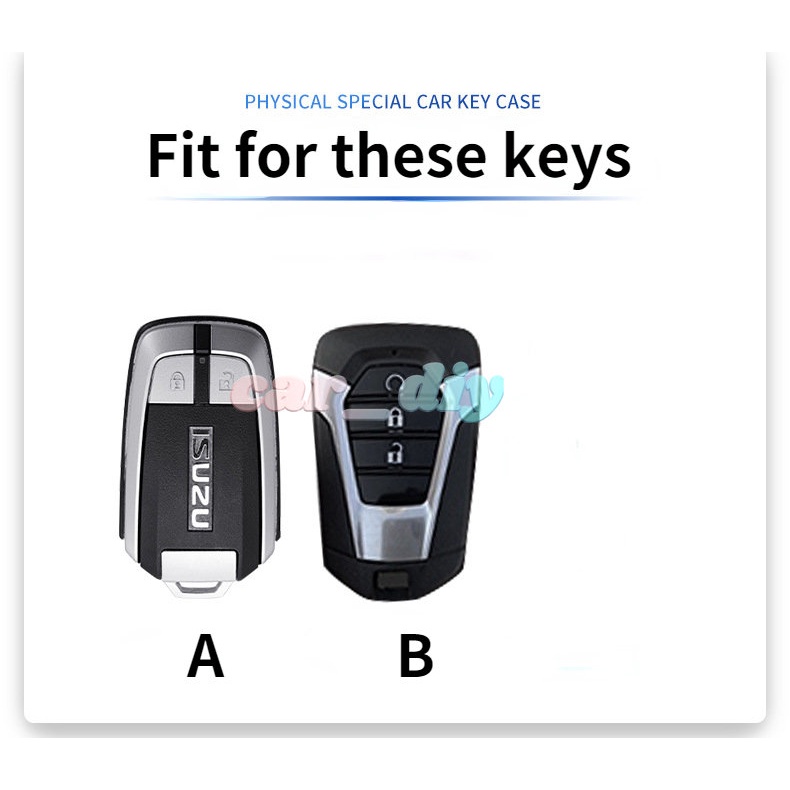 Bao Da Đựng Chìa Khóa Điều Khiển Từ Xa Cho Isuzu New MU-X X Series DMAX D-Max X-Terrain Pickup 2020 2021 2022