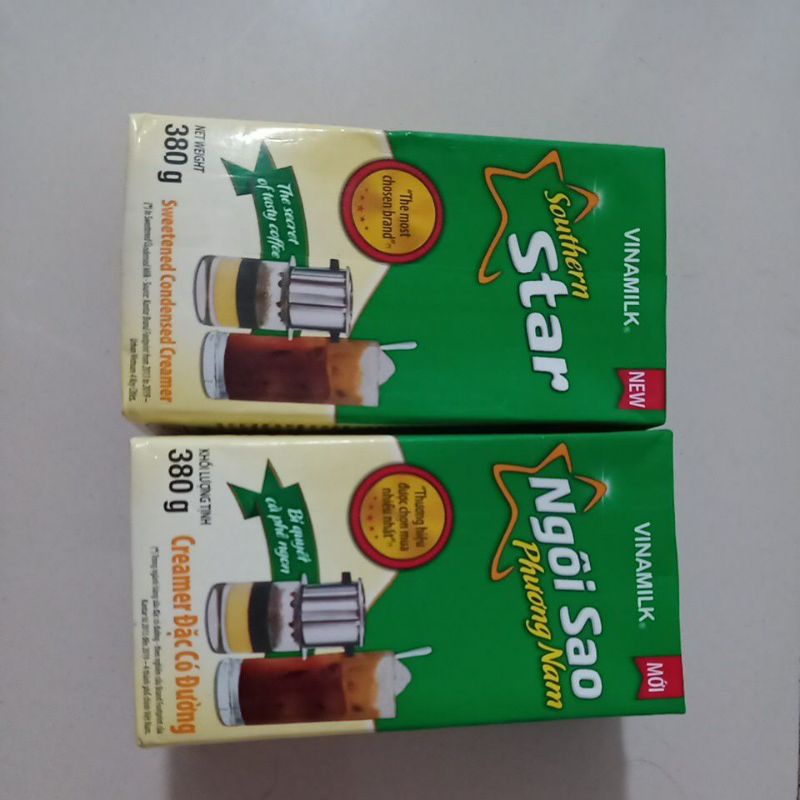Sữa đặc có đường Ngôi Sao Phương Nam Hộp 380g