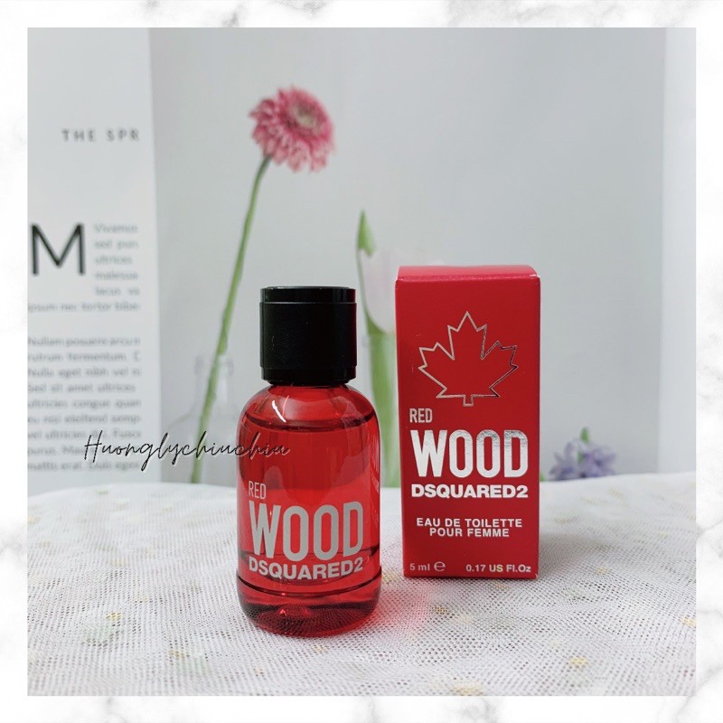 Nước hoa mini Dsquared2 Wood Red 5ml EDT