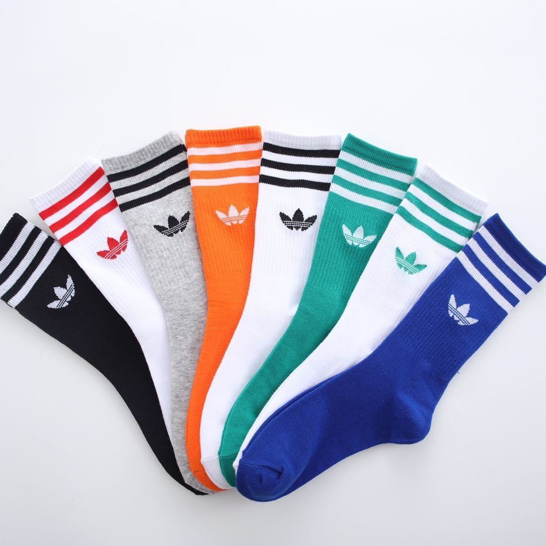 ADIDAS Set 3 Đôi Tất Cotton Thể Thao Cho Nữ