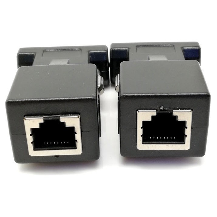 Đầu nối dài, chuyển đổi HDMI sang RJ45, VGA sang RJ45 LAN